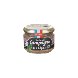 terrine de campagne aux cèpes