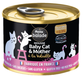 Baby Cat_ Mother mousse volaille petfood chat