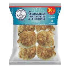 COMPTOIR DES MAREES 6 coquilles Saint-Jacques 30%