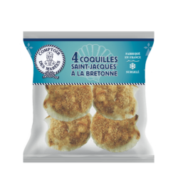 COMPTOIR DES MAREES 4 coquilles Saint-Jacques