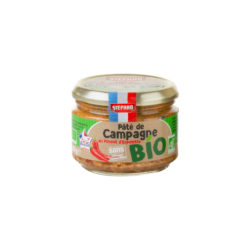 Stéphan BIO pâté campagne piment d'espelette